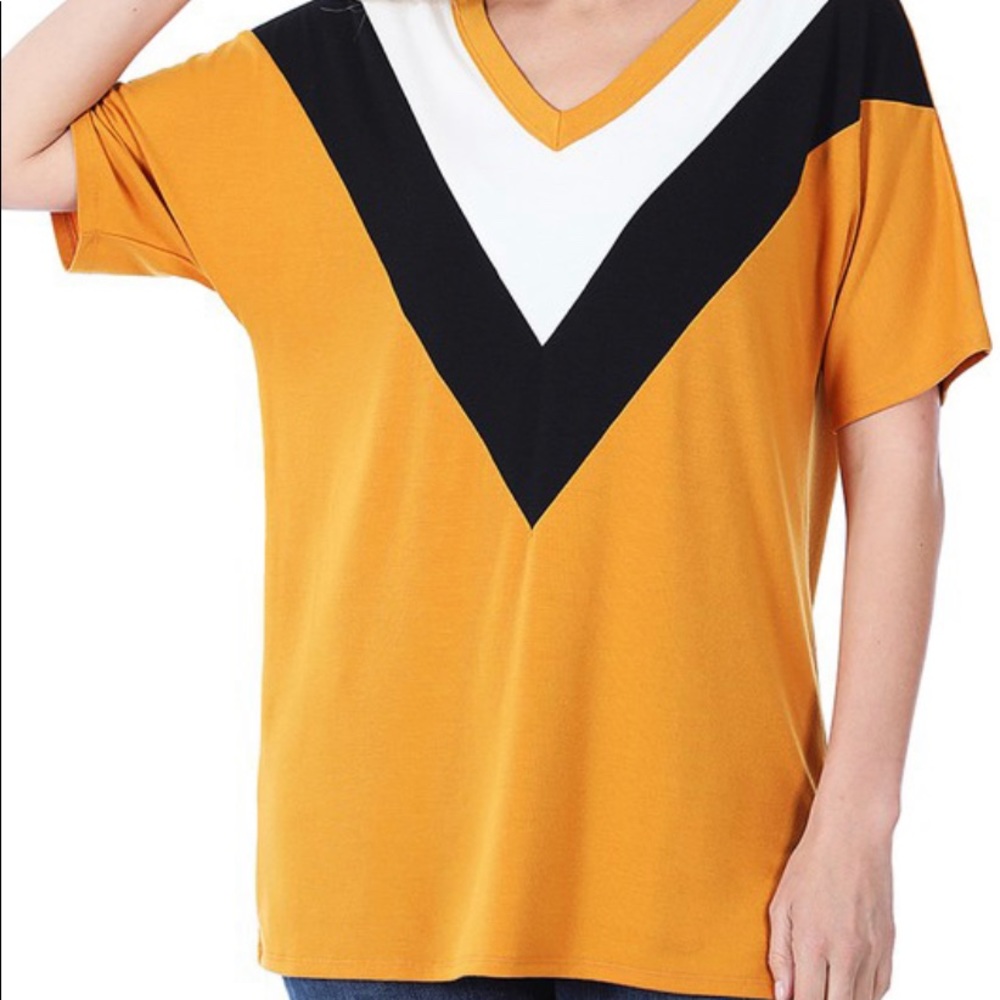 NWT mustard shirt